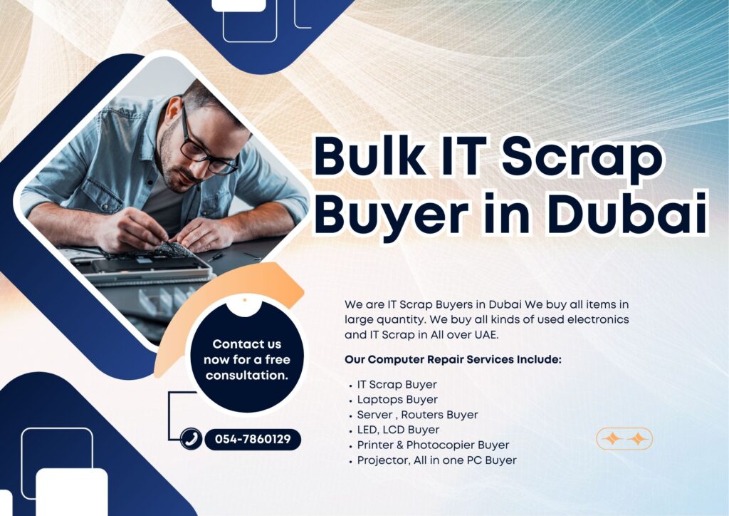 Bulk IT Scrap Buyers in Dubai