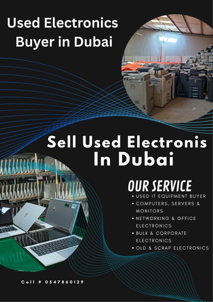 Sell used electronics in Dubai trusted buyer